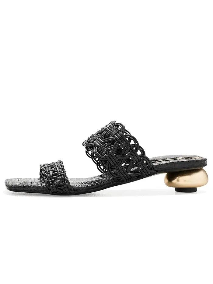 Сандалии на каблуке Clover Circus NY by Sam Edelman — изображение 4 из 4, черный
