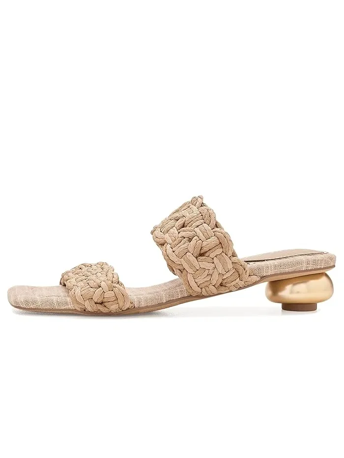 Босоножки на каблуке Clover Circus NY by Sam Edelman — изображение 4 из 4, золотистый