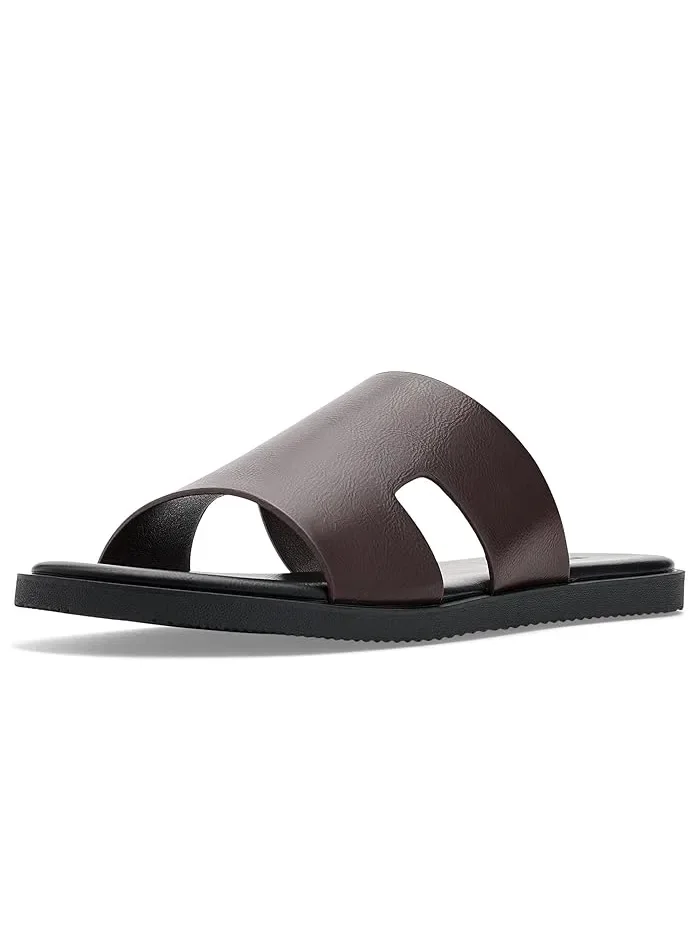 Сандалии с двумя ремешками Jylix Steve Madden — изображение 1 из 4, коричневый