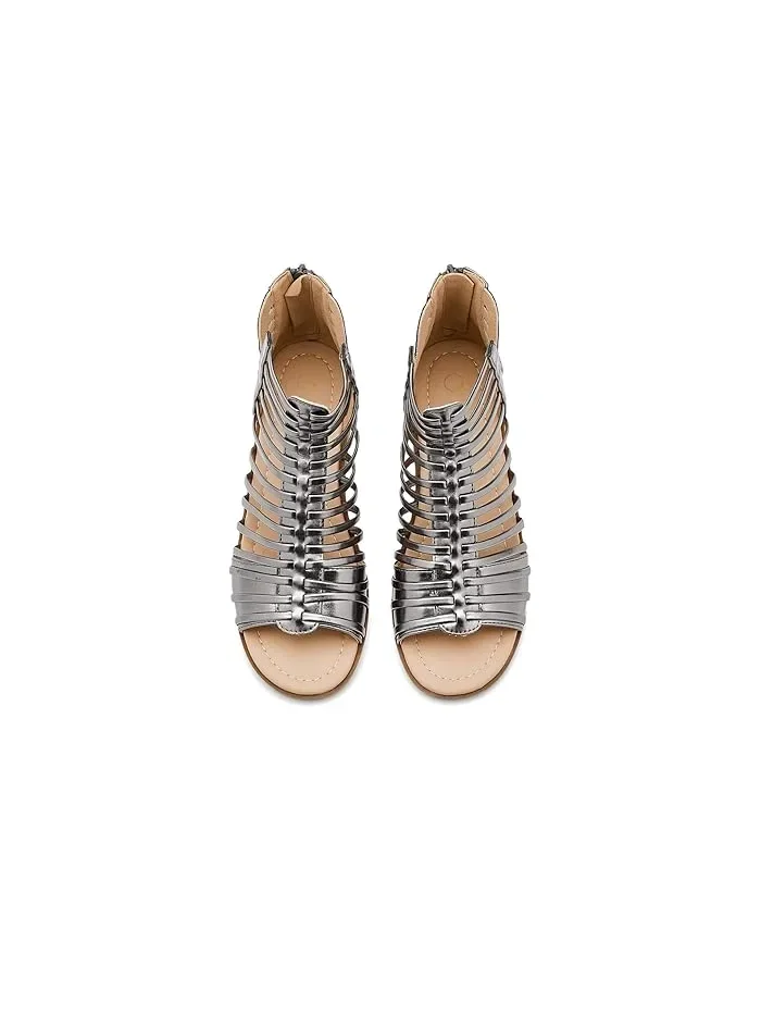 Сандалии с пеной Comfort Foam Delilah Journee Collection — изображение 2 из 4, кость