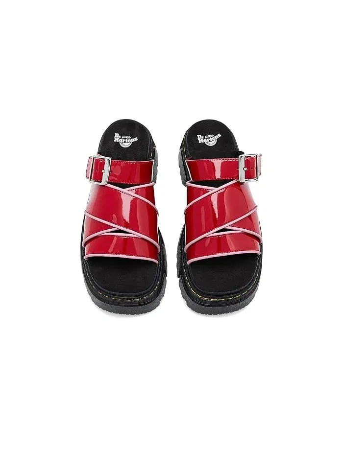 Сандалии с пряжкой Mattison Dr. Martens — изображение 2 из 4, красный