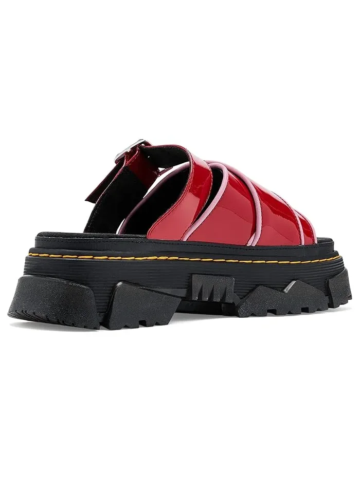 Сандалии с пряжкой Mattison Dr. Martens — изображение 3 из 4, красный