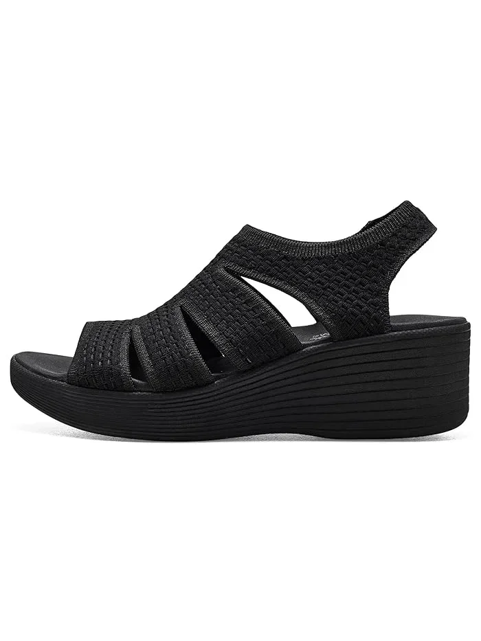 Босоножки на каблуке Parallel Lite Dreammaker SKECHERS — изображение 4 из 4, черный/черный
