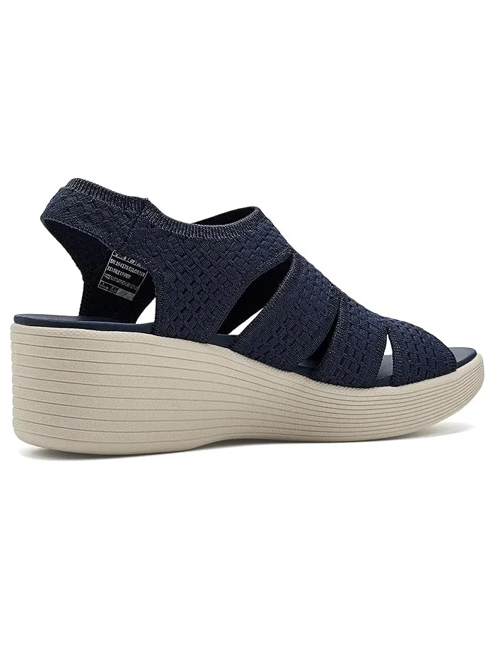Босоножки на каблуке Parallel Lite - Dreammaker Skechers — изображение 3 из 4, темно-синий