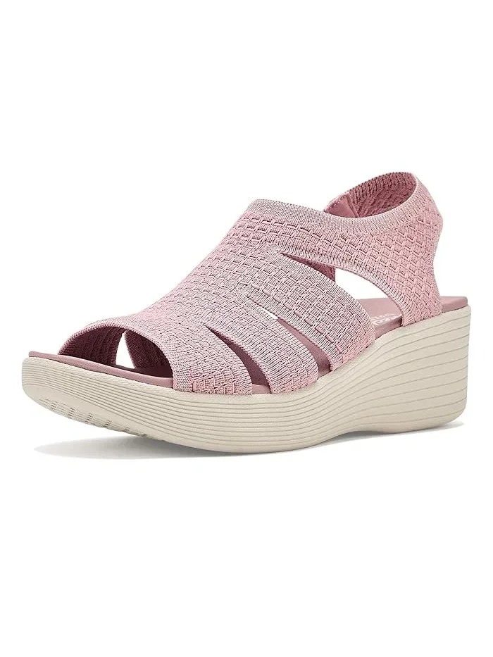 Босоножки на каблуке Parallel Lite - Dreammaker SKECHERS — изображение 1 из 4, темный розовый