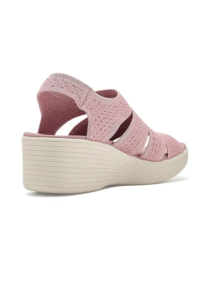 Босоножки на каблуке Parallel Lite - Dreammaker SKECHERS — изображение 3 из 4, темный розовый