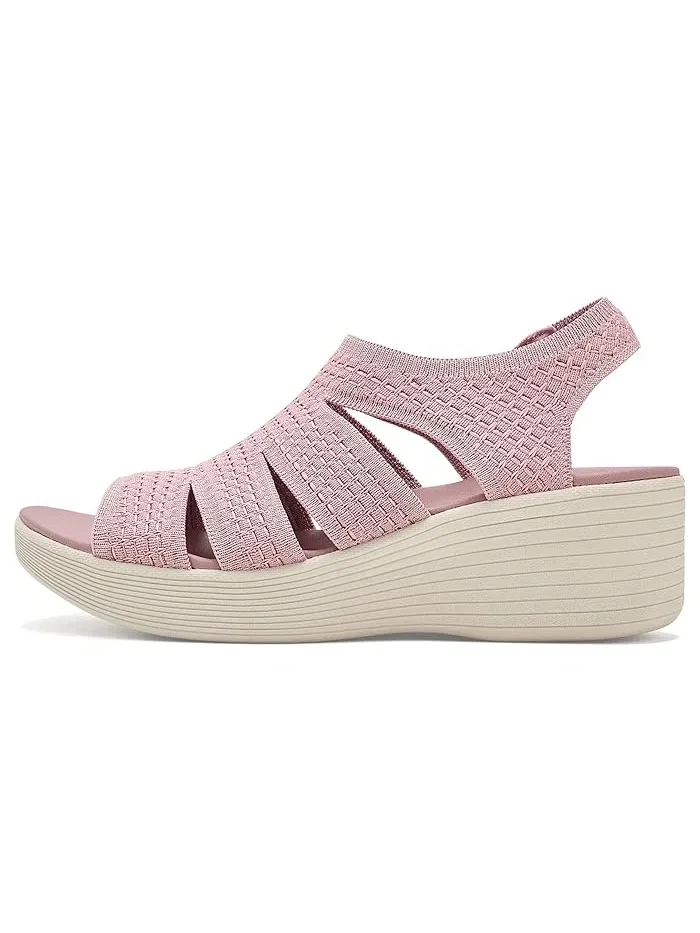 Босоножки на каблуке Parallel Lite - Dreammaker SKECHERS — изображение 4 из 4, темный розовый