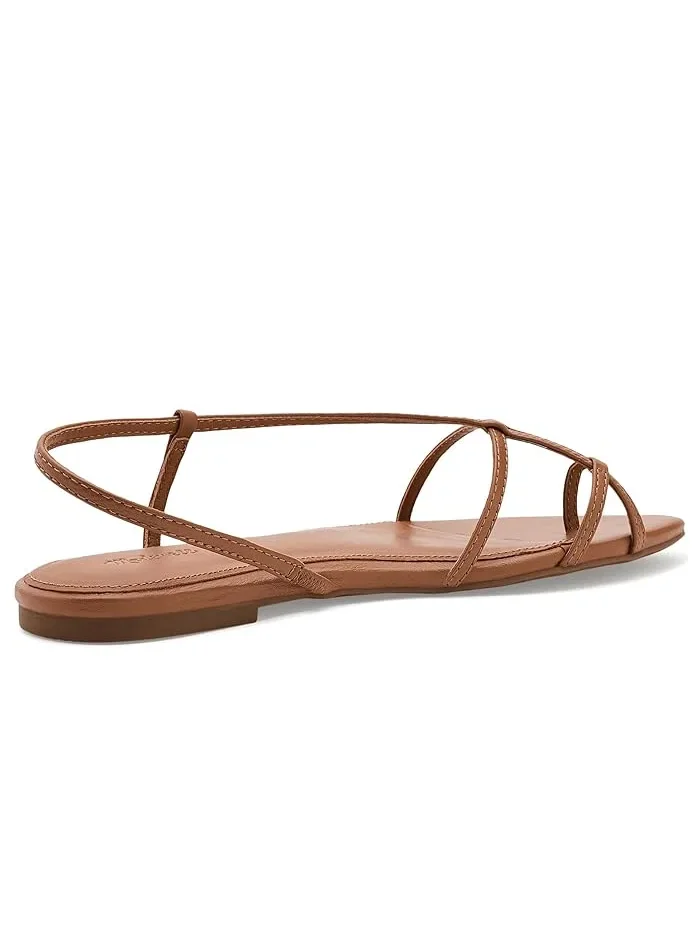 Сандалии Iggy Strappy Sandal Madewell — изображение 3 из 4, коричневый