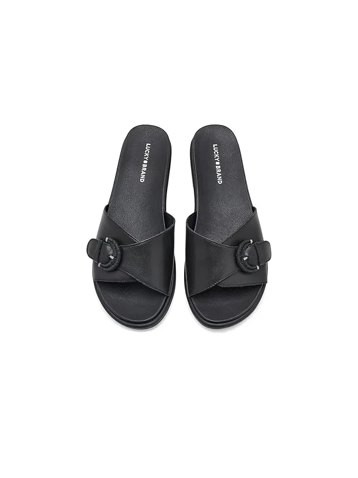 Сандалии с пряжкой Suszie Lucky Brand — изображение 2 из 4, черный