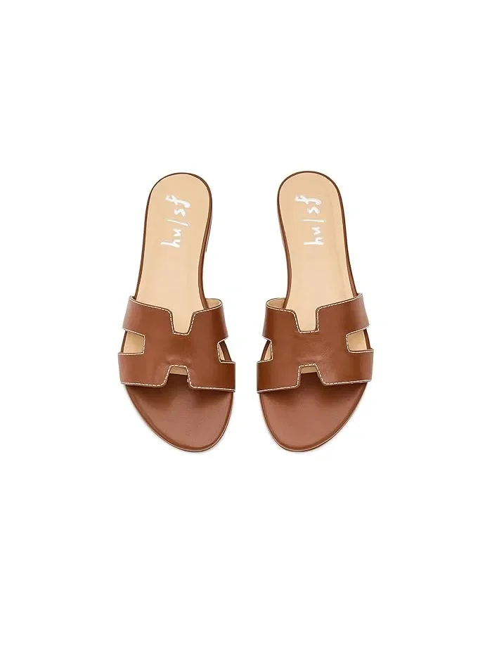 Сандалии с открытым носком Alibi French Sole — изображение 2 из 4, оранжевый