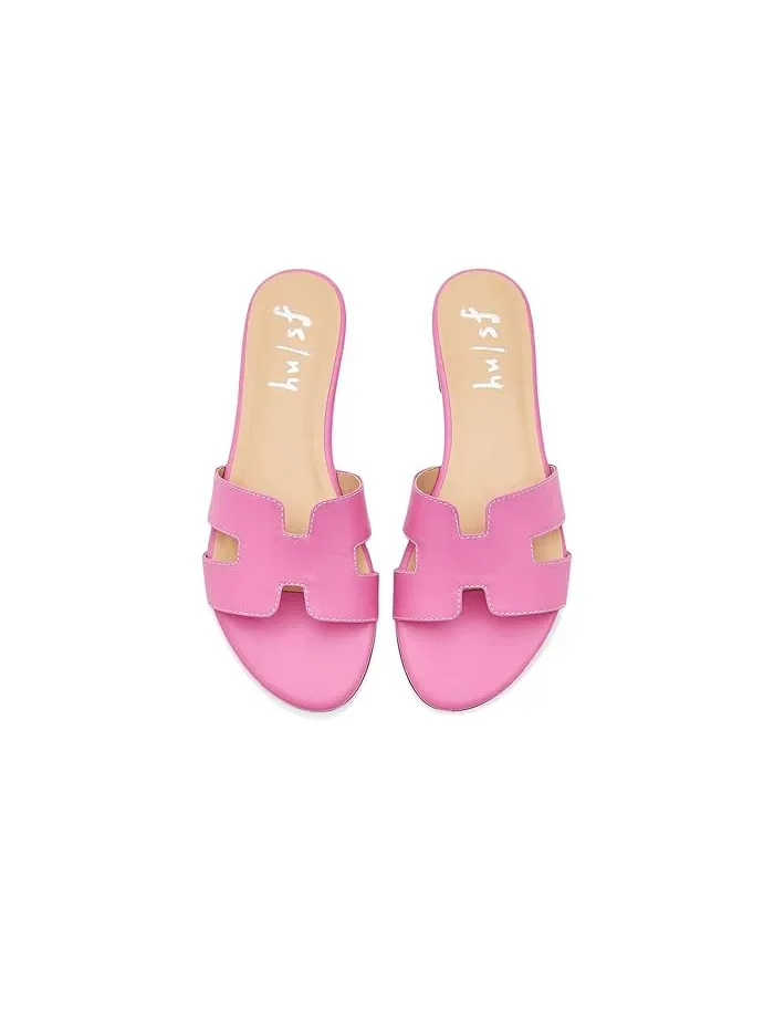 Сандалии женские открытый носок Alibi French Sole, Spring Combo — изображение 2 из 4, розовый