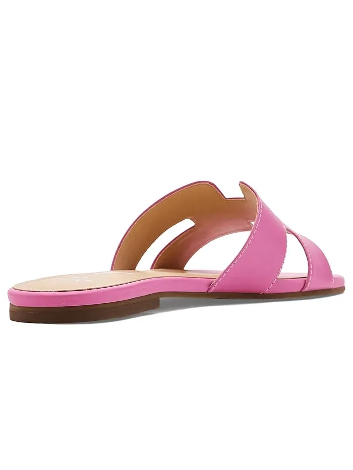 Сандалии женские открытый носок Alibi French Sole, Spring Combo — изображение 3 из 4, розовый