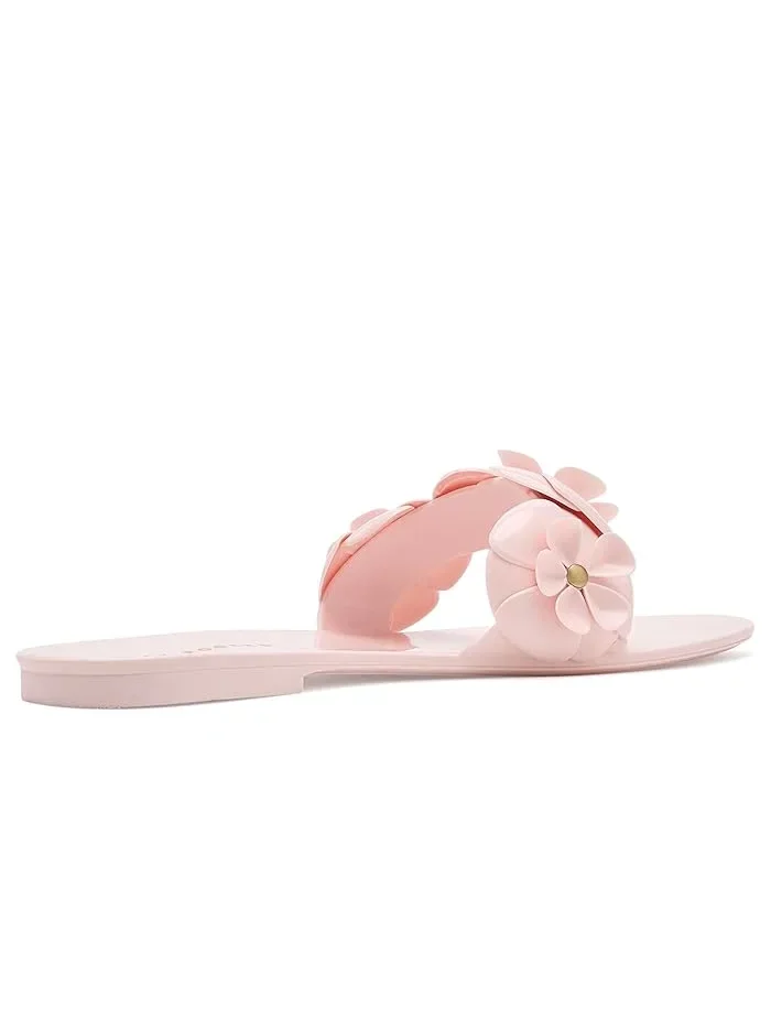 Сандалии с цветочным декором Amelia Flower Jack Rogers — изображение 3 из 4, бледный розовый