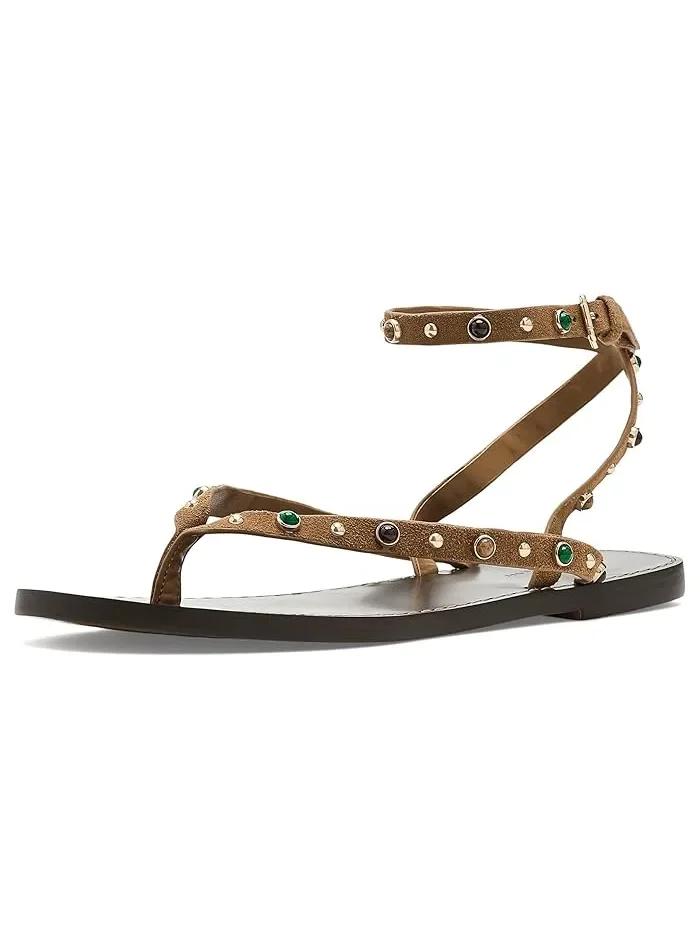 Сандалии Jamie кожаные Rebecca Minkoff — коричневый