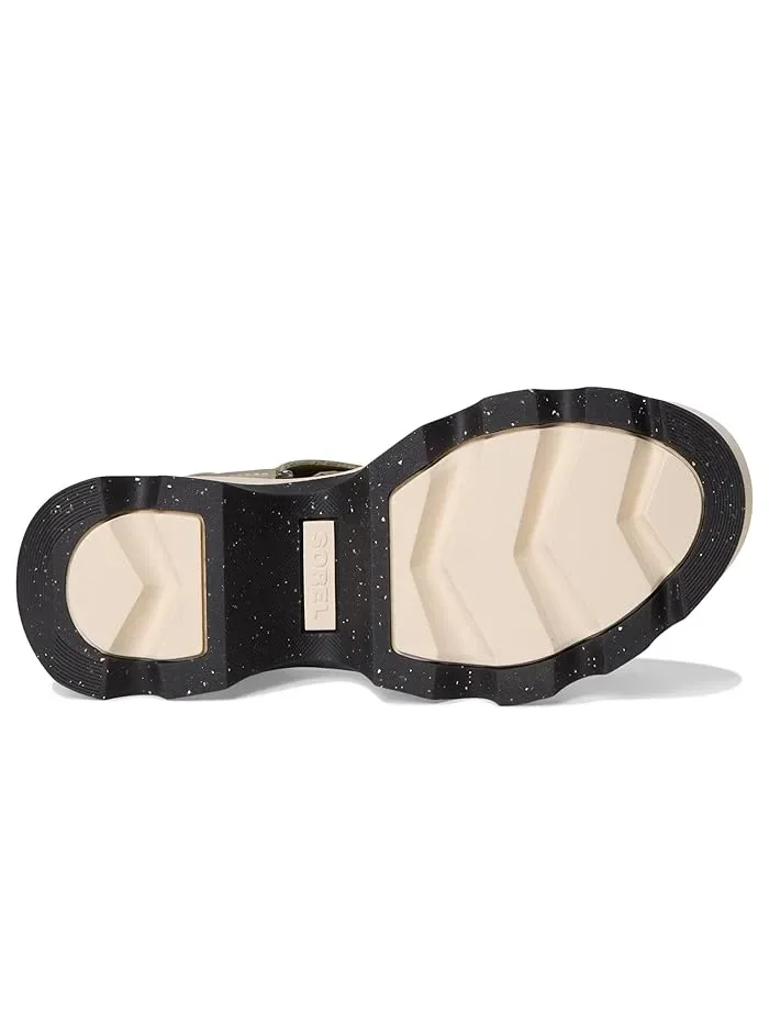 Босоножки на каблуке Kinetic Aura Y-Strap SOREL, Dusty Twill/Gum 18 — изображение 3 из 4, каучук