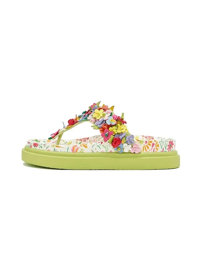 Сандалии Kammeron Blue by Betsey Johnson — изображение 4 из 4, натуральный мульти