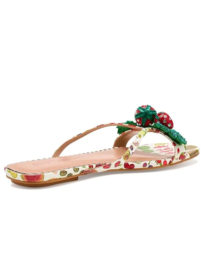 Сандалии Garrik Blue by Betsey Johnson — изображение 3 из 4, белый мульти