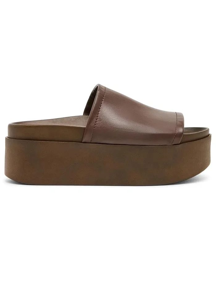 Босоножки на платформе Arwen Steve Madden — изображение 4 из 4, коричневый
