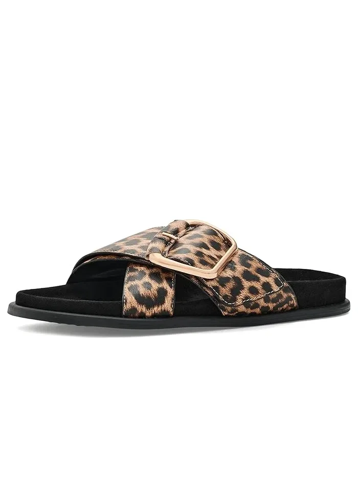 Сандалии с пряжкой Elektra Vintage Havana, Leopard — изображение 1 из 4, леопардовый