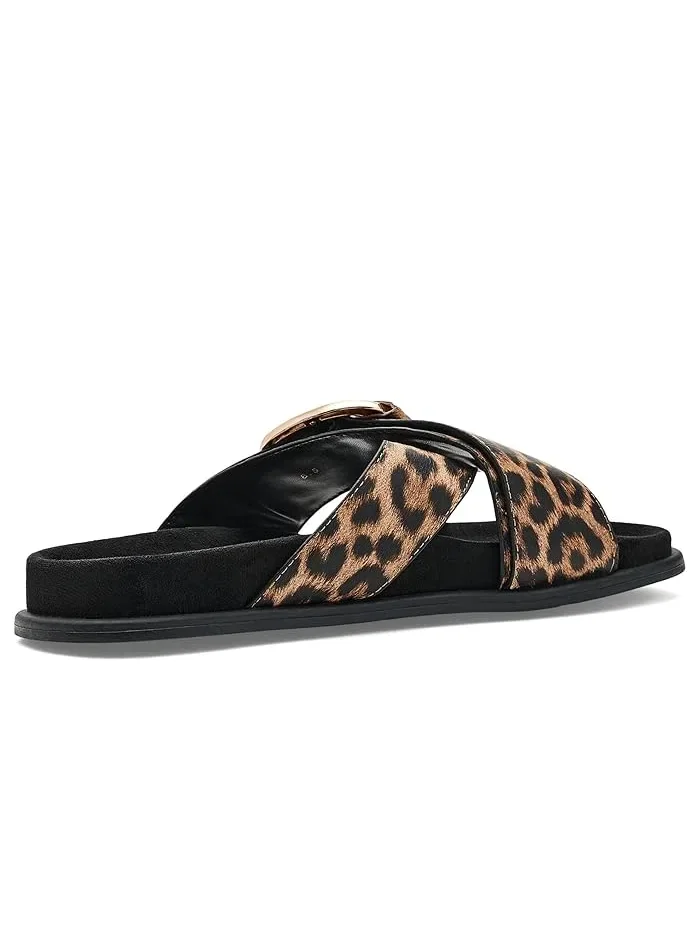 Сандалии с пряжкой Elektra Vintage Havana, Leopard — изображение 3 из 4, леопардовый