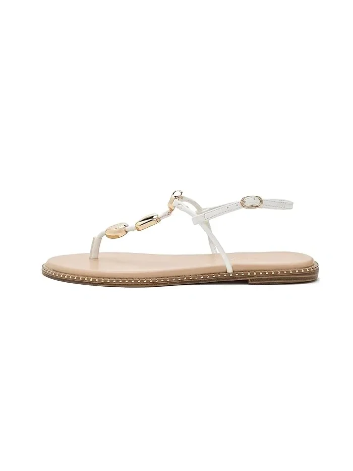 Сандалии открытые Derika Nine West — изображение 4 из 4, белый
