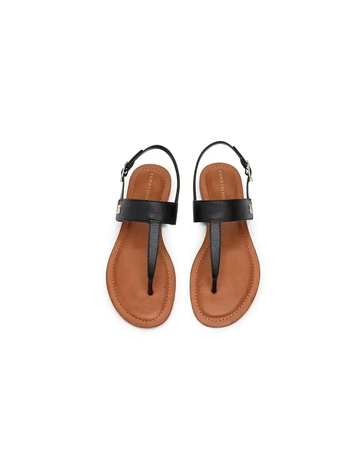 Сандалии T-strap Lenian Tommy Hilfiger — изображение 2 из 4, черный