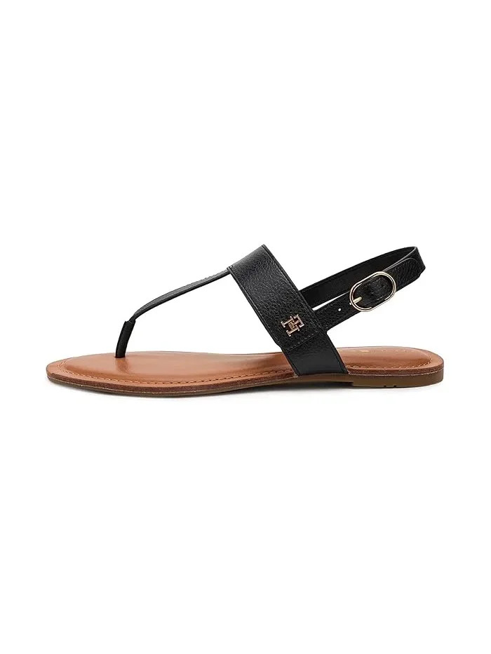 Сандалии T-strap Lenian Tommy Hilfiger — изображение 4 из 4, черный