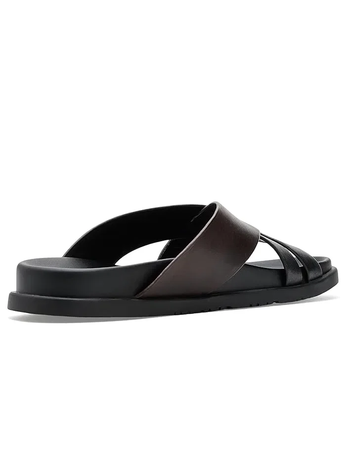 Сандалии с перекрестными ремешками Wooper Kenneth Cole — изображение 3 из 4, черный