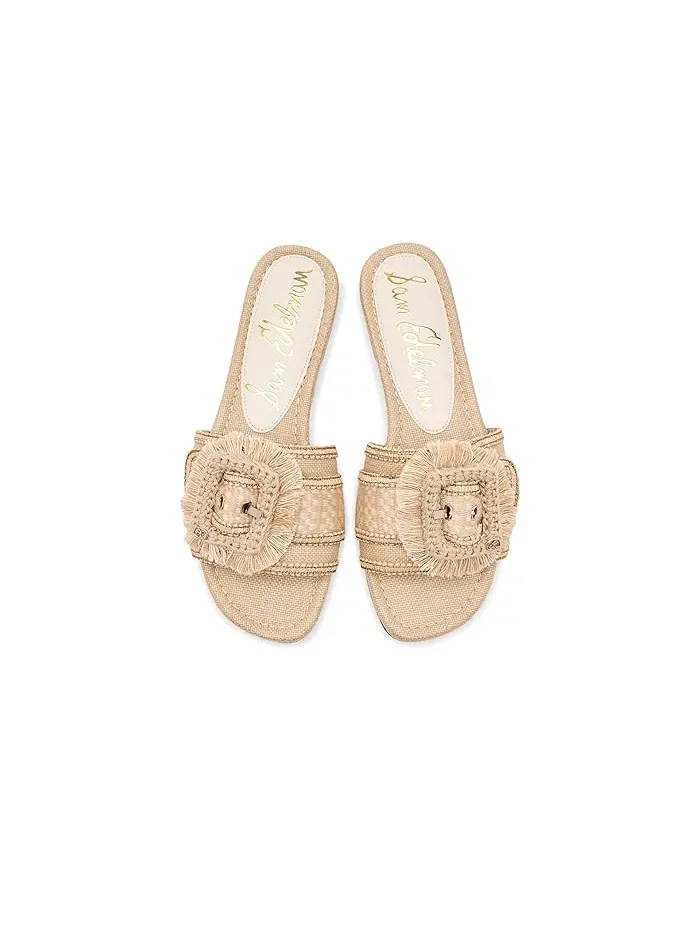 Сандалии с открытым носком модель Bambi Playa Sam Edelman — изображение 2 из 4, бежевый