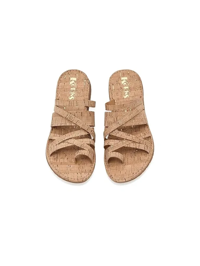 Сандалии Korks Clemons, Natural Cork — изображение 2 из 4, натуральный пробка
