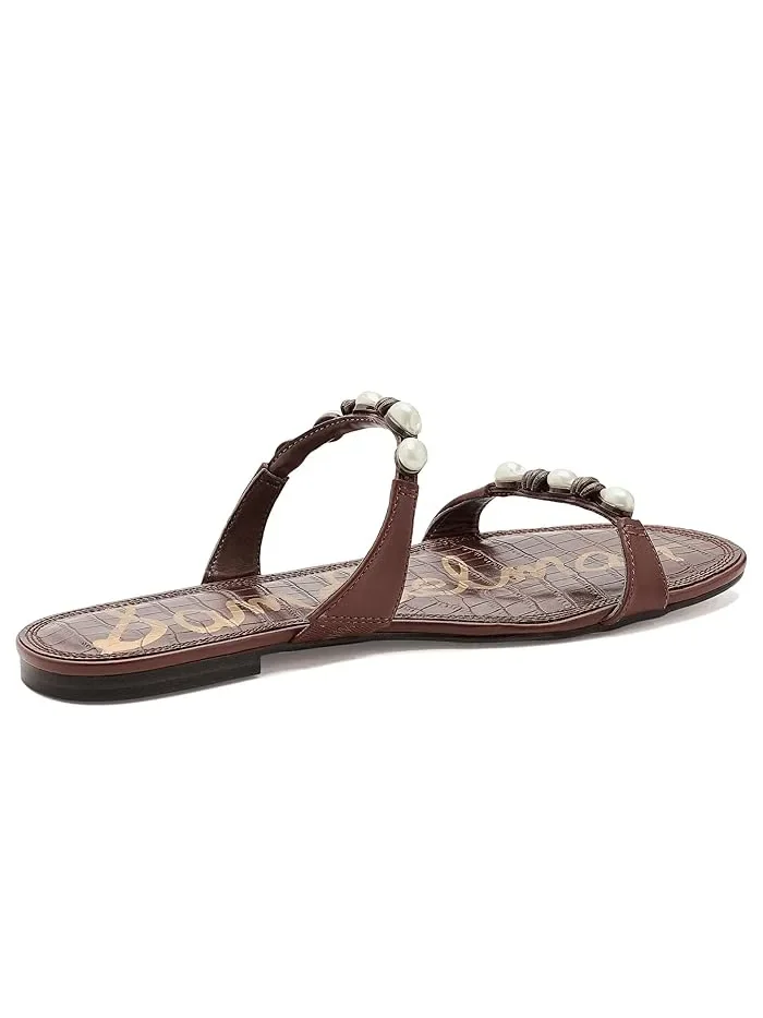 Сандалии с бусинами Cian Sam Edelman, Burnt Brandy — изображение 3 из 4, обожженно-коричневый