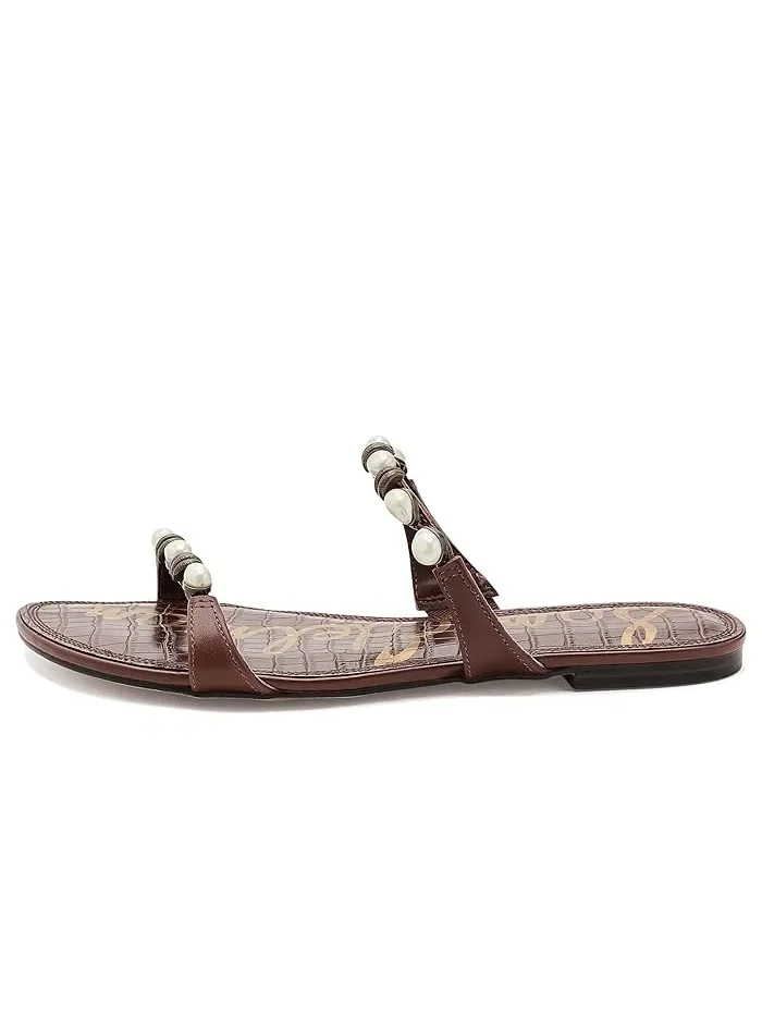 Сандалии с бусинами Cian Sam Edelman, Burnt Brandy — изображение 4 из 4, обожженно-коричневый
