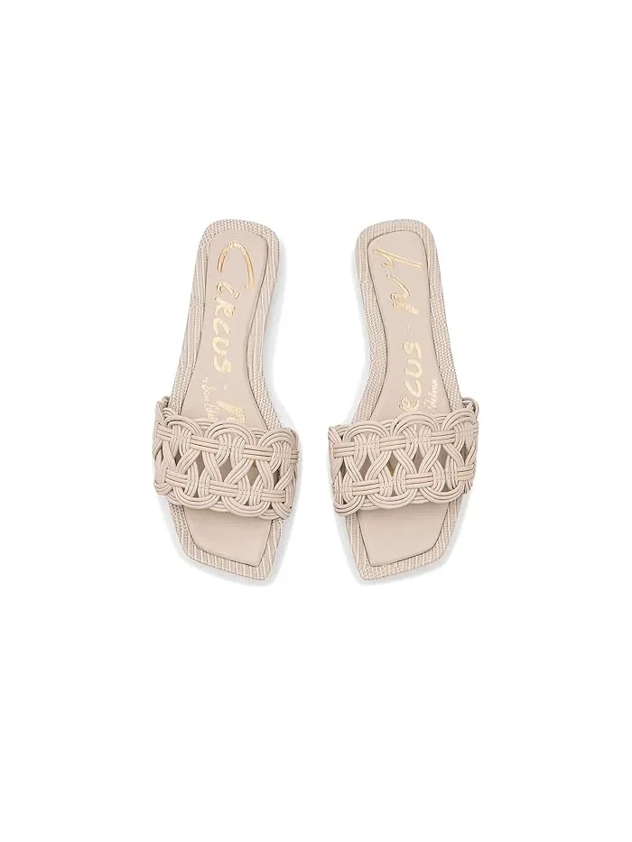 Сандалии с плетеным верхом Salma Circus NY by Sam Edelman — изображение 2 из 4, бежевый