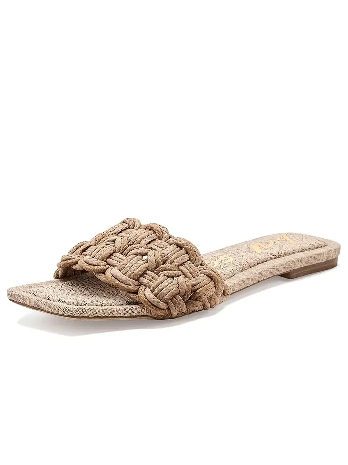 Сандалии с плетеным верхом Salma Circus NY by Sam Edelman — изображение 1 из 4, золотистый