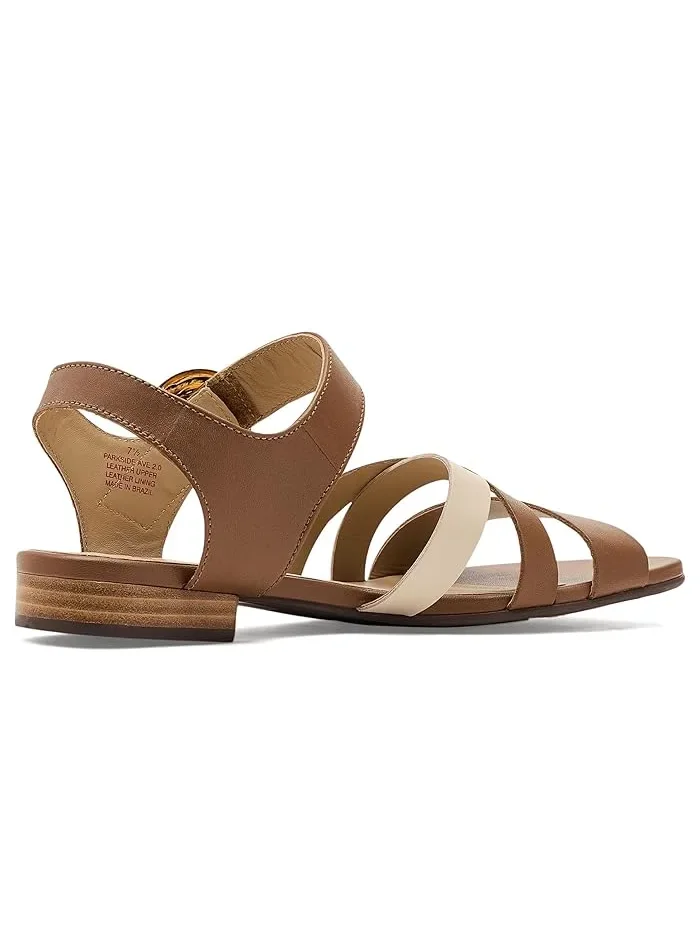 Сандалии клиновидные Parkside Ave 2.0 Marc Joseph New York — изображение 3 из 4, коньячный
