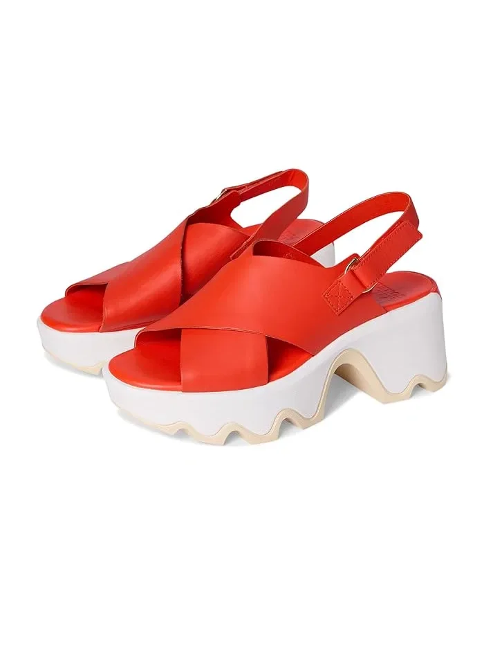 Сандалии с открытым носком Kinetic Aura Slingback SOREL — изображение 1 из 4, белый