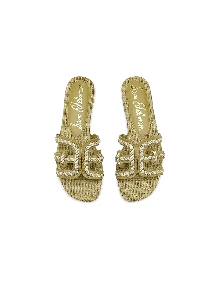 Сандалии с перекрученным верхом Bay Twist Sam Edelman — изображение 2 из 4, зеленый