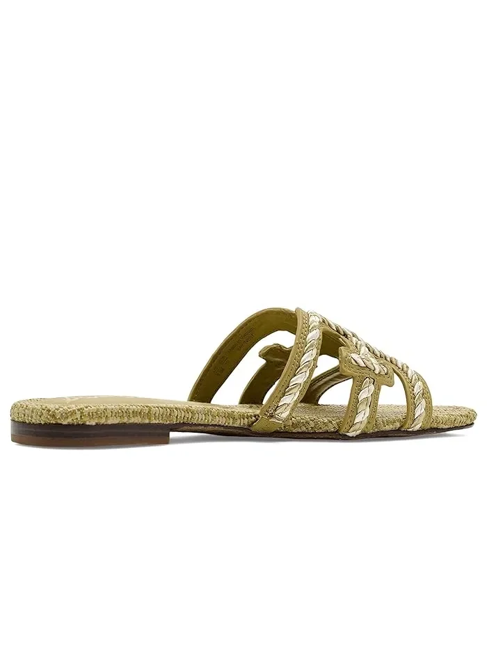 Сандалии с перекрученным верхом Bay Twist Sam Edelman — изображение 3 из 4, зеленый