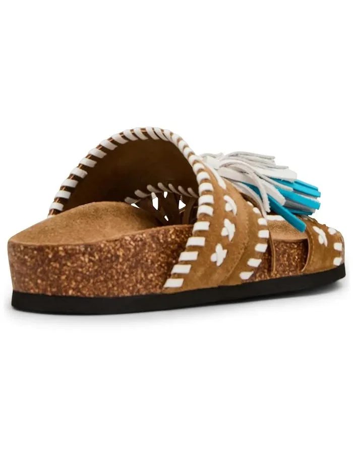 Сандалии с кисточками Lester Steve Madden — изображение 3 из 4, мульти