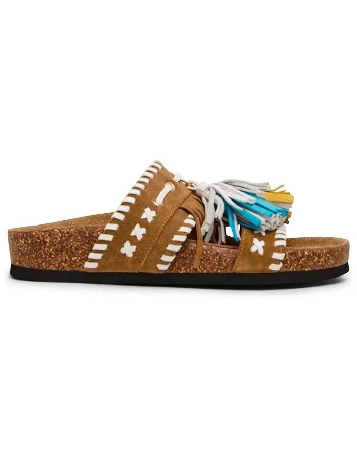 Сандалии с кисточками Lester Steve Madden — изображение 4 из 4, мульти