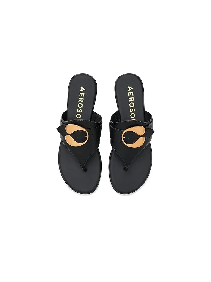 Сандалии с пряжкой Glam Aerosoles — изображение 2 из 4, черный