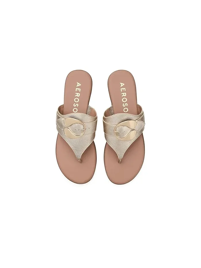 Сандалии Glam Aerosoles — изображение 2 из 4, золотистый