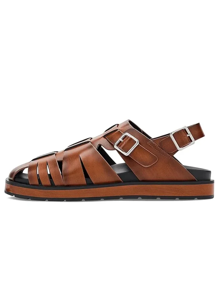 Сандалии Largo Slingback Buckle Stacy Adams — изображение 4 из 4, коричневый