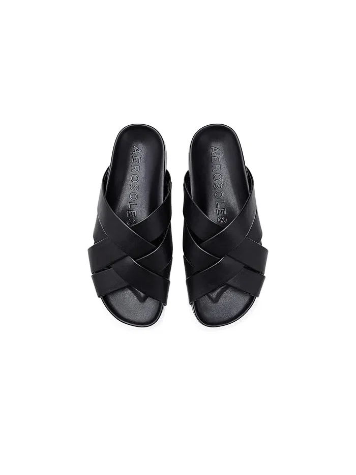 Сандалии открытый нос Lecco Aerosoles — изображение 2 из 4, черный