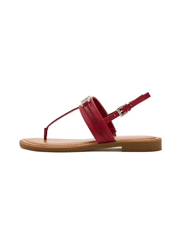 Сандалии Cruman Tommy Hilfiger — изображение 4 из 4, темный красный