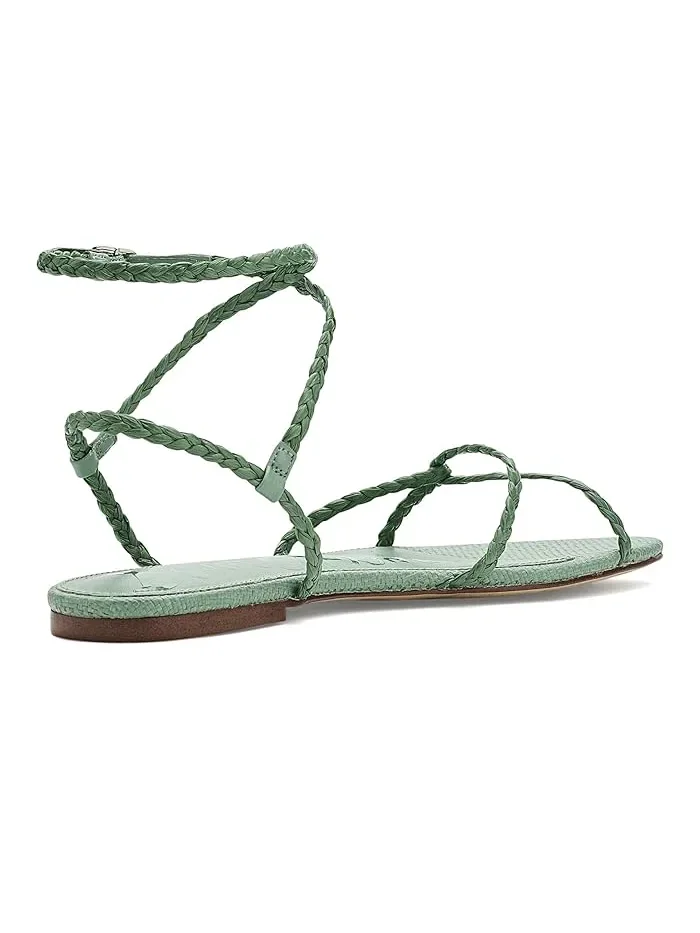 Сандалии с плетением Ellina Braid Sam Edelman, Sage Sky — изображение 2 из 4, голубой