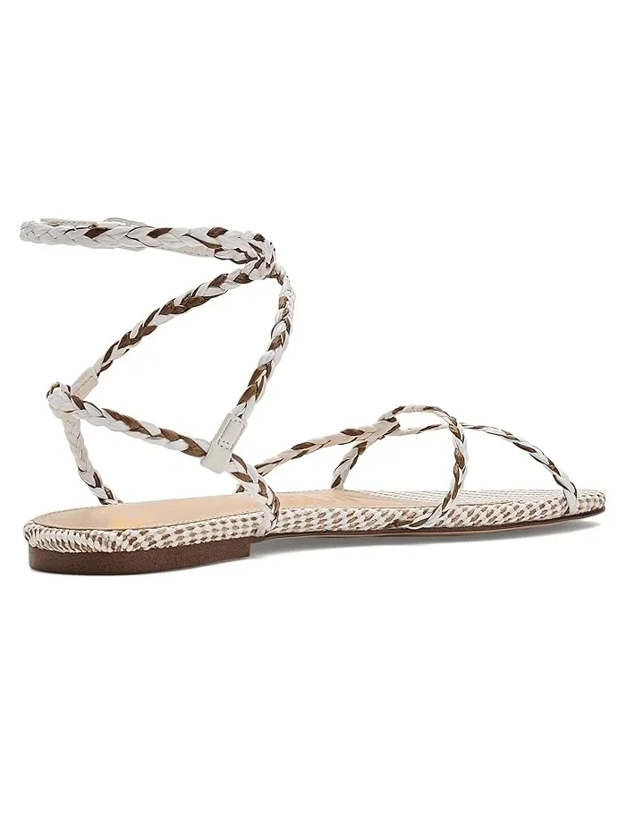 Сандалии с плетением Ellina Braid Sam Edelman — изображение 2 из 4, слоновая кость мульти