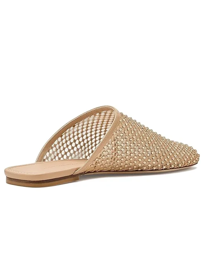 Туфли с блестками Bareitall Shine Stuart Weitzman — изображение 3 из 4, адобе