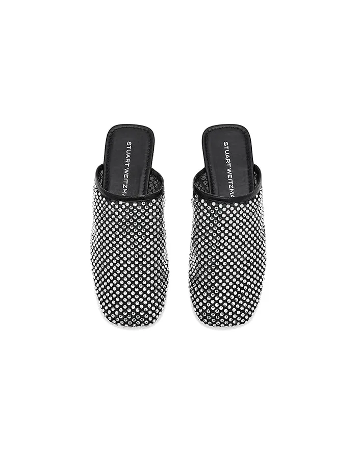 Мюли Stuart Weitzman Bareitall Shine — изображение 2 из 4, черный