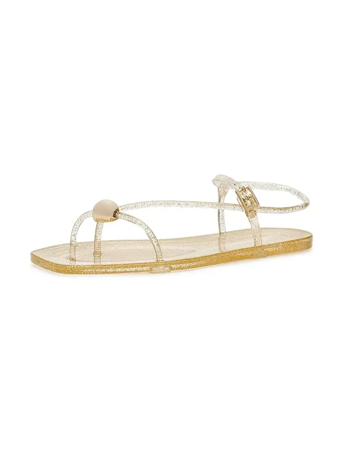 Сандалии с блестками Dana Loeffler Randall — коричневый